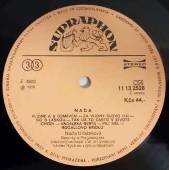 LP Naďa Urbánková: Naďa
