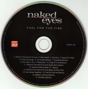 CD Naked Eyes: Fuel For The Fire
