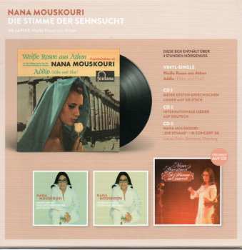 3CD/SP/Box Set Nana Mouskouri: Die Stimme Der Sehnsucht - 60 Jahre Weiße Rosen Aus Athen LTD