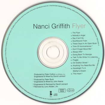 CD Nanci Griffith: Flyer