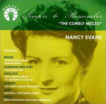 CD Nancy Evans: The Comely Mezzo