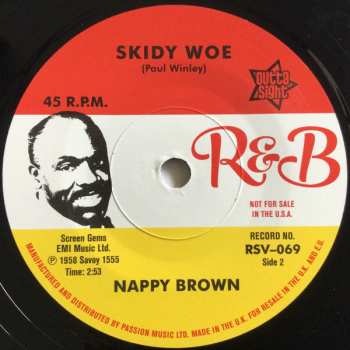 SP Nappy Brown: Coal Miner / Skidy Woe