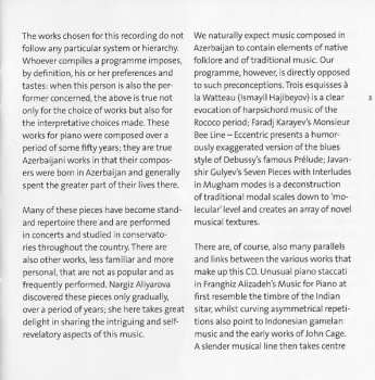 CD Nargiz Aliyarova: Plays Azerbaijani Music