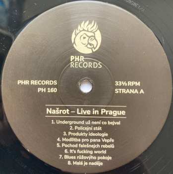 LP Našrot: Live In Prague 1991