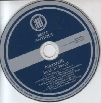 CD Nazareth: Loud'N'Proud LTD