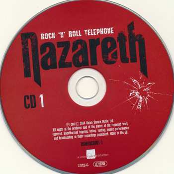 2CD Nazareth: Rock 'N' Roll Telephone