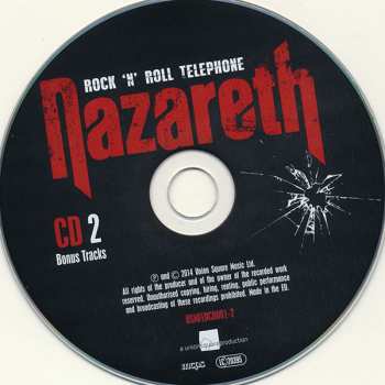2CD Nazareth: Rock 'N' Roll Telephone DIGI