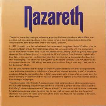 2CD Nazareth: Snakes 'N' Ladders / No Jive
