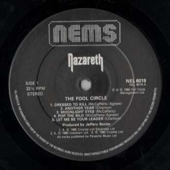 LP Nazareth: The Fool Circle