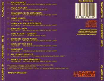 CD Nazareth: Greatest Hits