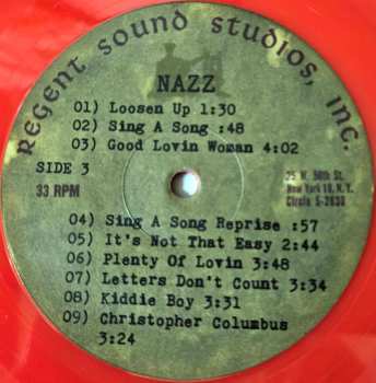4LP Nazz: Lost Masters & Demos CLR | LTD