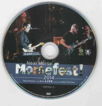 4CD/2DVD Neal Morse: Morsefest 2014! (Testimony And One Live)