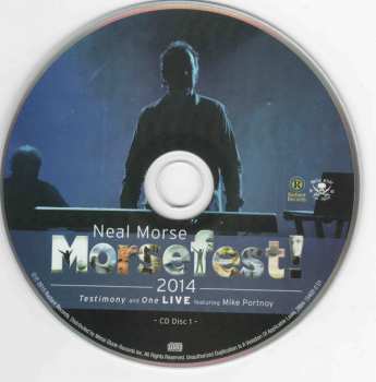4CD/2DVD Neal Morse: Morsefest 2014! (Testimony And One Live)