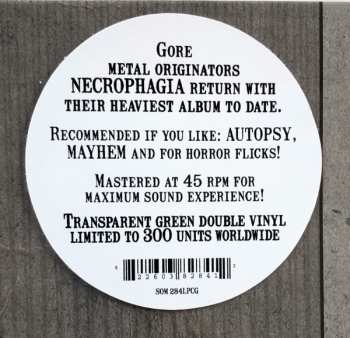 2LP Necrophagia: Whiteworm Cathedral CLR | LTD