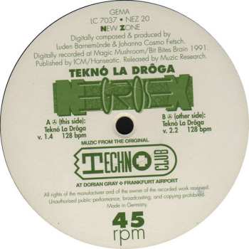 LP Negrosex: Tekno La Droga