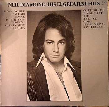 LP Neil Diamond: His 12 Greatest Hits