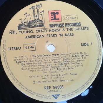 LP Neil Young: American Stars 'N Bars