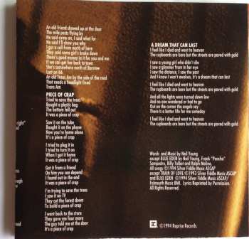 CD Neil Young & Crazy Horse: Sleeps With Angels