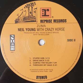 LP Neil Young & Crazy Horse: Zuma