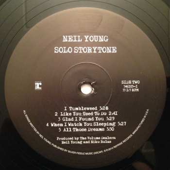 2LP Neil Young: Storytone DLX