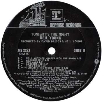 2LP Neil Young: Tonight's The Night (limited, Indie)