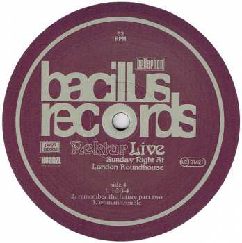 2LP Nektar: Sunday Night At London Roundhouse
