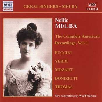 Album Nellie Melba: V1: The Complete American Reco