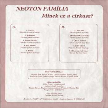 LP Neoton Família: Minek Ez A Cirkusz?