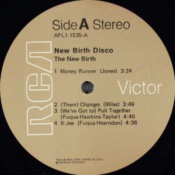 LP New Birth: The New Birth Disco