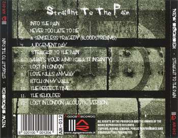 CD New Disorder: Straight To The Pain