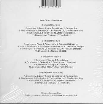 4CD New Order: Substance DLX