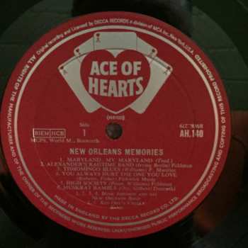 LP Bunk Johnson: New Orleans Memories