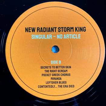 LP New Radiant Storm King: Singular-No Article
