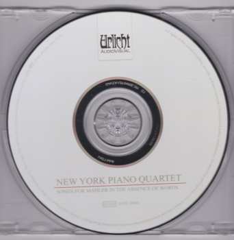 CD New York Piano Quartet: Songs For Mahler In The Absence Of Words
