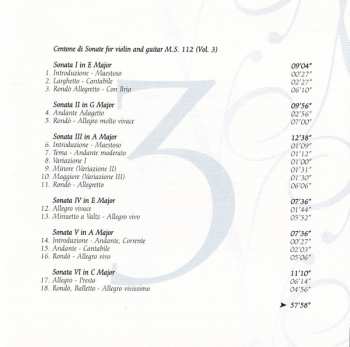 9CD/Box Set Niccolò Paganini: Complete Works For Violin And Guitar