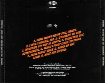 CD Nick Cave & The Bad Seeds: Henry's Dream