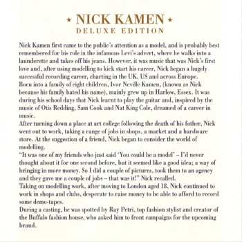2CD Nick Kamen: Nick Kamen DLX