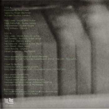 SP Nick Lowe: Cruel To Be Kind CLR | LTD