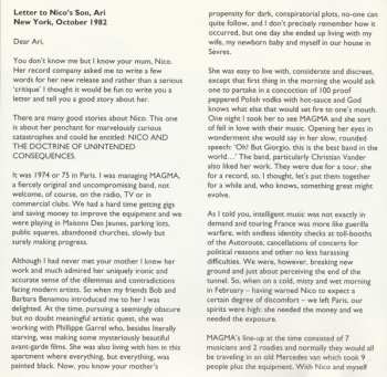 CD Nico: Do Or Die - Diary 1982 (Nico In Europe)