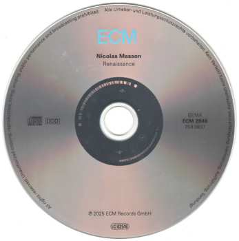CD Nicolas Masson: Renaissance