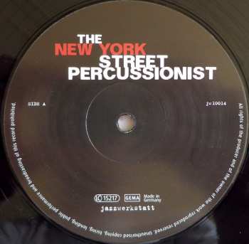 LP Niels & The New York Street Percussionists: The New York Street Percussionist