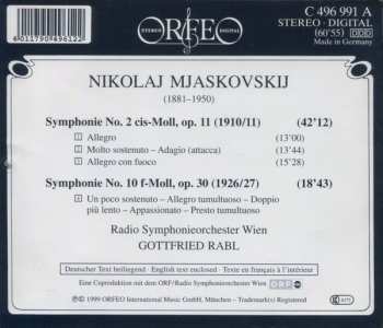 CD ORF Radio-Symphonieorchester Wien: Symphonien No. 2 & 10