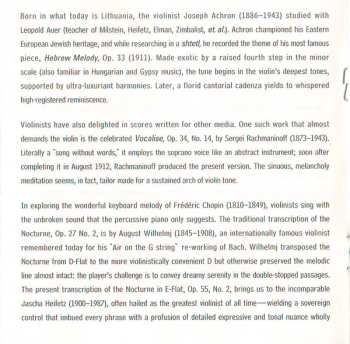 CD Nikolaj Znaider: Bravo! (Virtuoso And Romantic Encores For Violin)