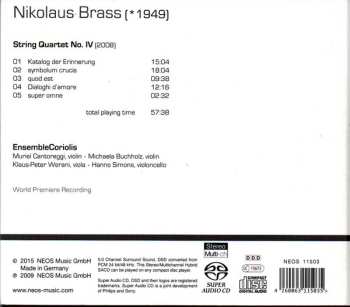 SACD Nikolaus Brass: String Quartet No. IV