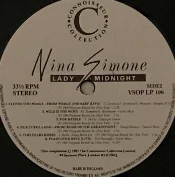 2LP Nina Simone: Lady Midnight