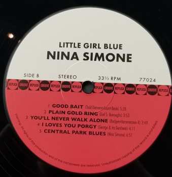 LP/CD Nina Simone: Little Girl Blue