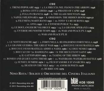 2CD Nino Rota: Centenary: 34 Rare & Unavailable Soundtracks Film Music 1933-1979 (World Premiere Edition)