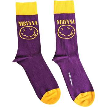 Merch Nirvana: Knöchelsocken Yellow Happy Face