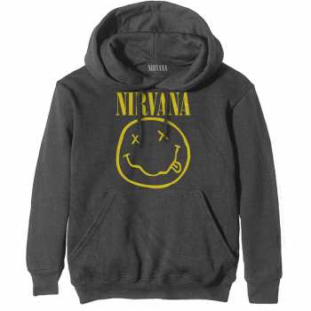 Merch Nirvana: Mikina Yellow Smiley  S