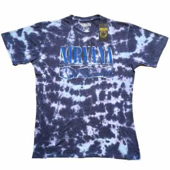 Merch Nirvana: T-Shirt Nevermind Wavy Logo Nirvana
